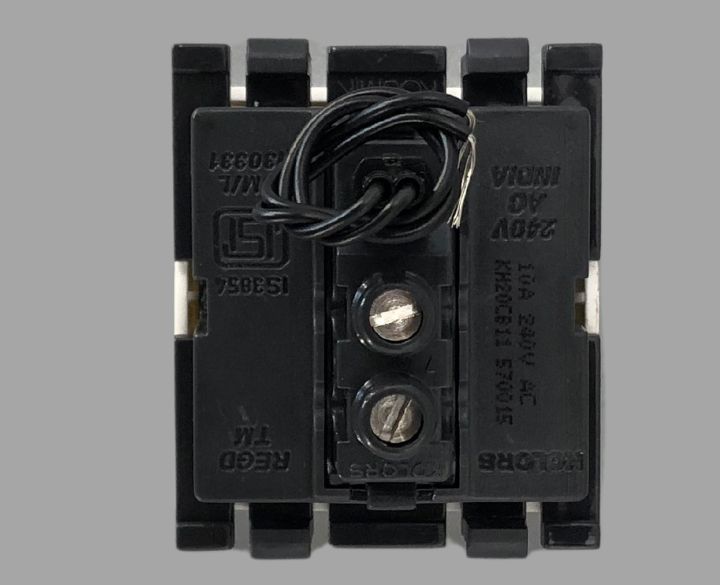 Kolors Kosmik 6A Mega Bell Push Switch with Indicator 570015  White-2